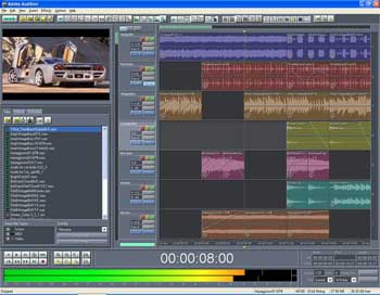 Audition Multitrack View